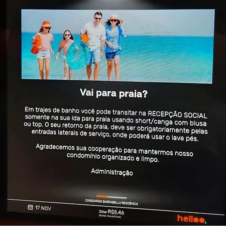 Lindo Apto No Barrabela, Todo Equipado, Com Arcondicionados Split Novos No Quarto E Na Sala, Limpissimo, Cheiroso, Novinho, Condominio Em Frente A Praia, Com Piscina Aquecida, Sauna, Quadra, Academia, Lavanderia, Salao De Beleza, Restaurantes, Mercad Rio de Janeiro Esterno foto